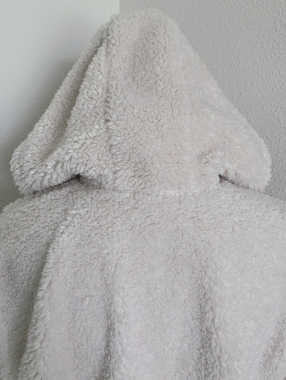 Beyond Yoga Adventure Faux Shearling Hoodie Sherpa Jacket XS Casual Athleisure - Picture 12 of 17